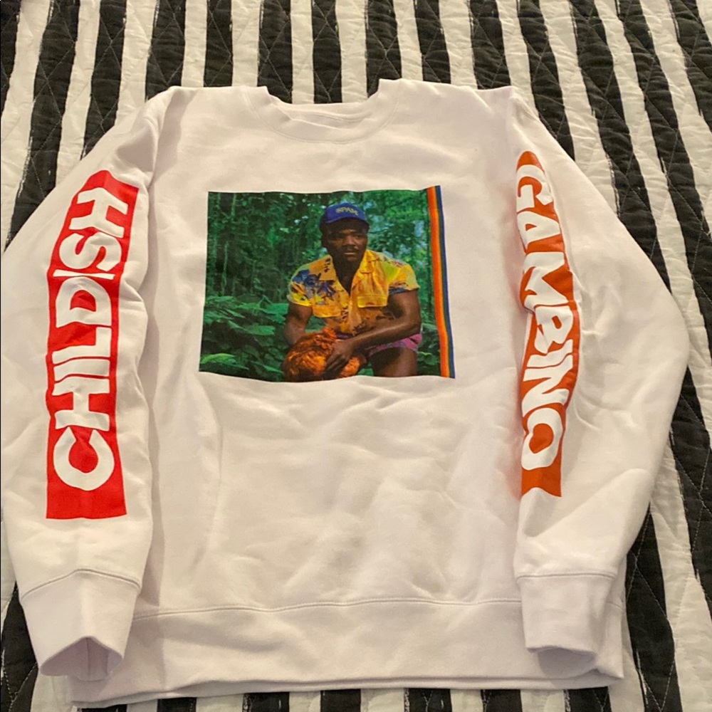 Childish Gambino Concert Sweatshirt. Donald Glover.